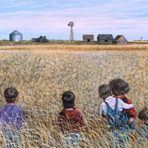 Wheat Waving in the Wind artcard